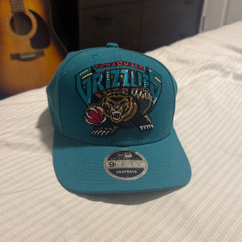9fifty Teal Vancouver Grizzlies Snapback Hat